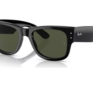 Ray-Ban Mega Wayfarer Black Sunglasses